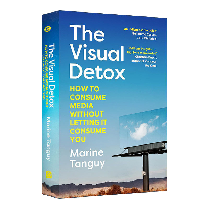 英文原版 The Visual Detox 视觉排毒 如何避免被过量的媒体内容消耗身心 精装 英文版 进口英语原版书籍