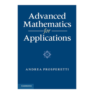 英文原版 Advanced Mathematics for Applications 高等应用数学 Andrea Prosperetti 英文版 进口英语原版书籍