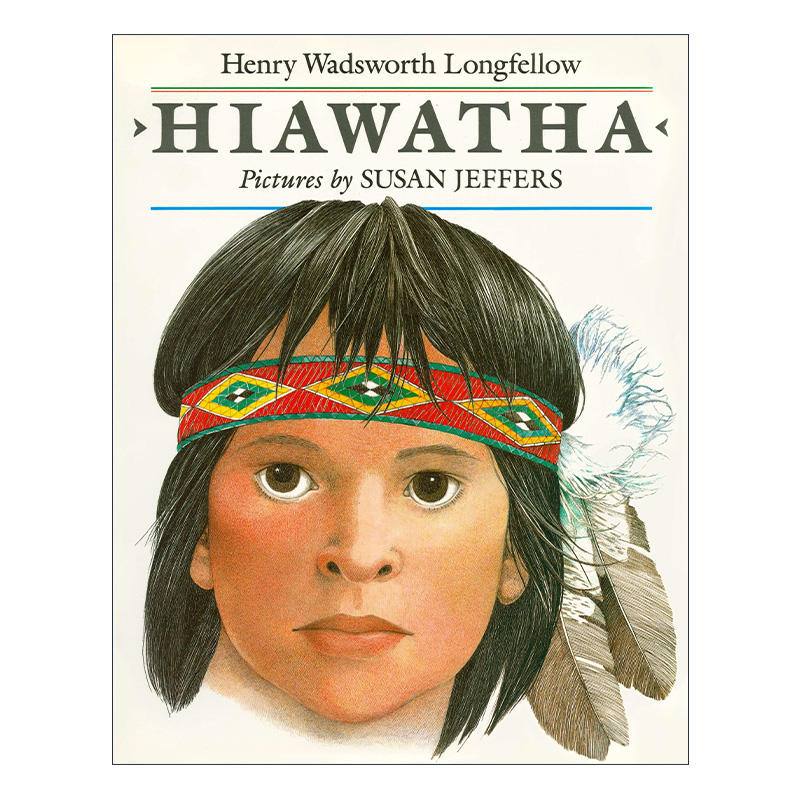 英文原版 Hiawatha Picture Puffins 海华沙 儿童诗歌绘本 Henry Longfellow 英文版 进口英语原版书籍