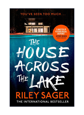 英文原版 The House Across the Lake 湖对面的房子 惊悚悬疑小说 Sager Riley 英文版 进口英语原版书籍