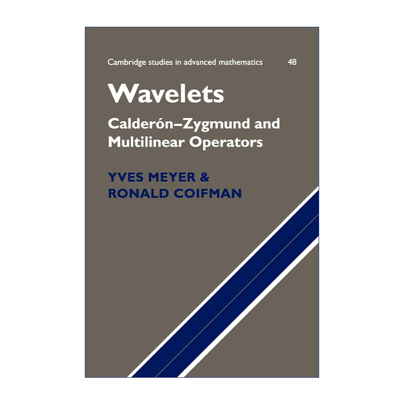 英文原版 Wavelets 小波理论 伊夫·梅耶尔 剑桥高等数学研究系列 英文版 进口英语原版书籍