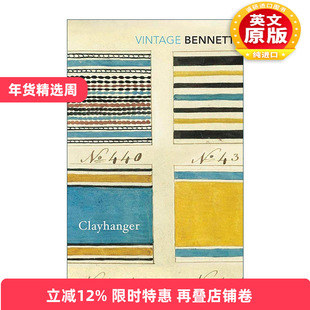 英文原版 Clayhanger 克雷汉格 阿诺德·本涅特小说 五镇系列 英文版 进口英语原版书籍