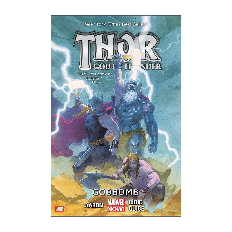 英文原版 Thor God of Thunder Vol.2 Godbomb 雷神2 神明炸弹 漫威漫画 Jason Aaron 英文版 进口英语原版书籍
