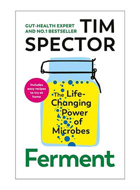 英文原版 Ferment 发酵 健康与饮食指南 Tim Spector 英文版 进口英语原版书籍