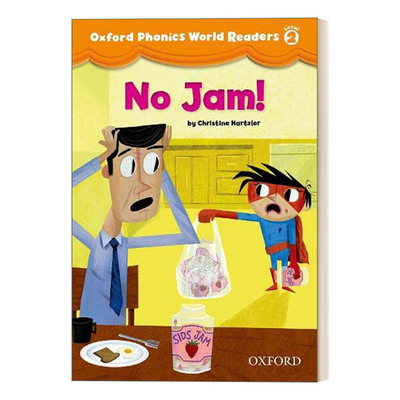 英文原版 Oxford Phonics World Readers Level 2 No Jam! 牛津自然拼读 英文版 进口英语原版书籍