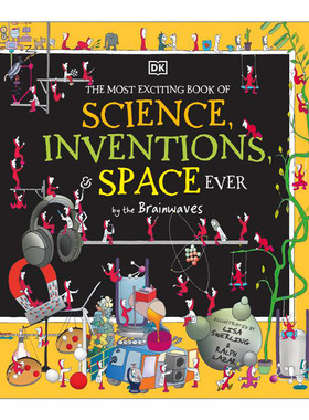 英文原版 The Most Exciting Book of Science Inventions and Space Ever by the Brainwaves 脑电波有史以来激动人心的科学发明