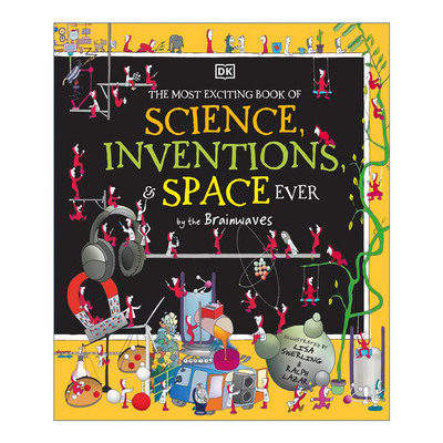 英文原版 The Most Exciting Book of Science Inventions and Space Ever by the Brainwaves 脑电波有史以来激动人心的科学发明