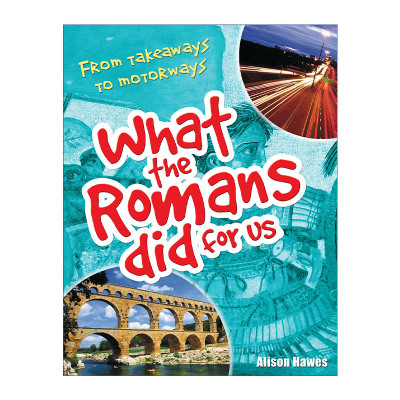 英文原版 What the Romans did for us 古罗马的贡献 7-8岁少儿科普读物 英文版 进口英语原版书籍