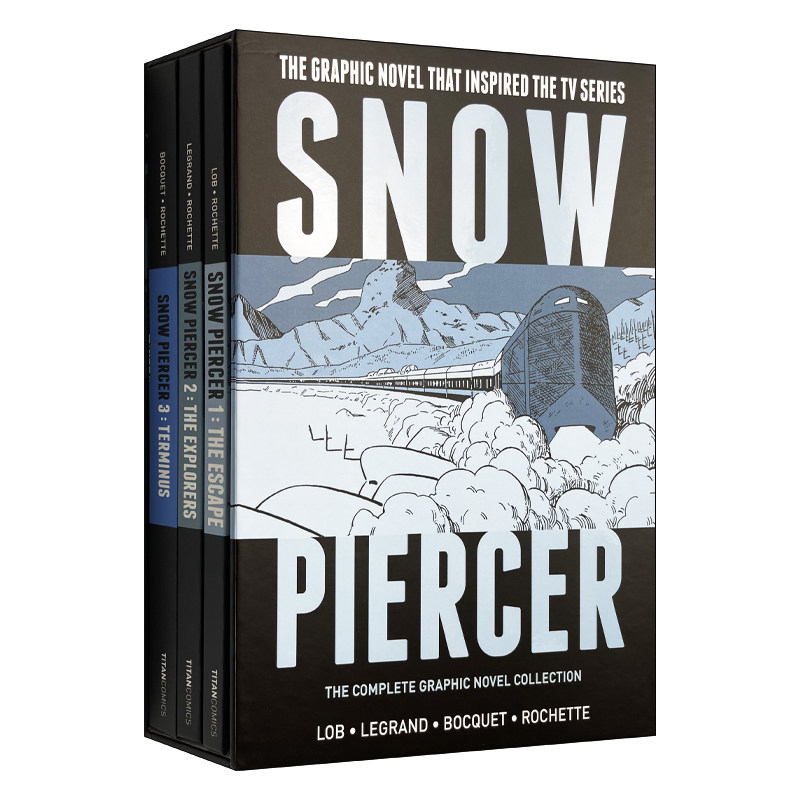 英文原版 Snowpiercer 1-3 Boxed Set 雪国列车原版漫画盒装收藏版 英文版 进口英语原版书籍