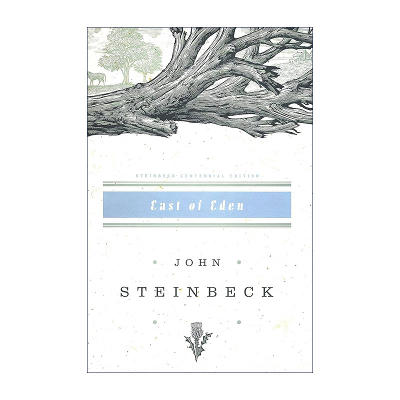 英文原版 East of Eden 伊甸之东 John Steinbeck约翰·斯坦贝克 百年纪念毛边版 英文版 进口英语原版书籍