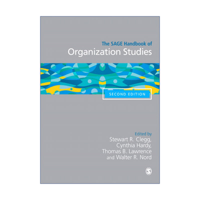英文原版 The SAGE Handbook of Organization Studies SAGE组织研究手册 Stewart Clegg 英文版 进口英语原版书籍