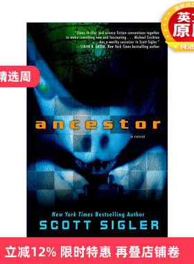 英文原版 Ancestor 祖先 科幻恐怖小说 Scott Sigler 英文版 进口英语原版书籍