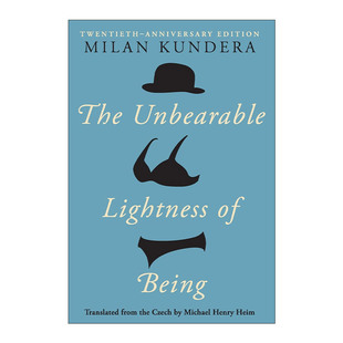 英文原版 The Unbearable Lightness of Being 不能承受的生命之轻 精装 米兰昆德拉经典 英文版 进口英语原版书籍