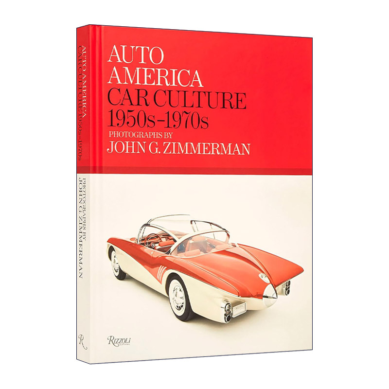 英文原版 Auto America 美国汽车文化 20世纪50-70年代 产品设计 精装艺术图册 英文版 进口英语原版书籍
