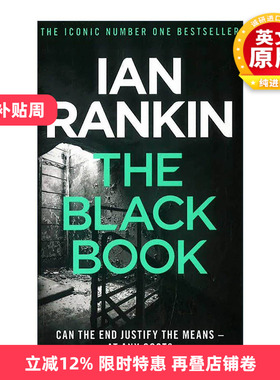 英文原版 The Black Book 黑色笔记 侦探推理悬疑小说 探长雷布思系列 Rebus 英文版 进口英语原版书籍