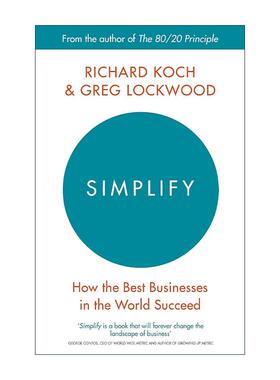 英文原版 Simplify 极简法则 简化 从苹果到优步的深层简化工具 企业成功经验 英文版 进口英语原版书籍