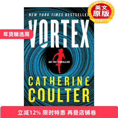 英文原版 Vortex 旋涡 联邦调查局惊悚片系列 纽约时报畅销小说作家Catherine Coulter 英文版 进口英语原版书籍