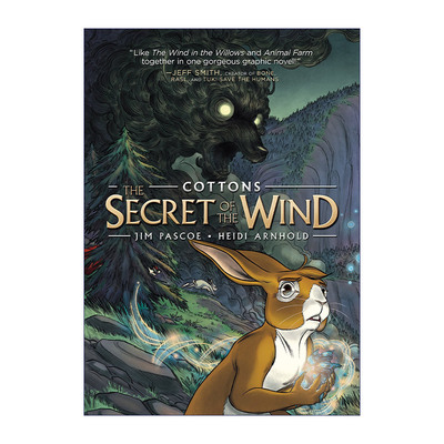 英文原版 Cottons: The Secret of the Wind 棉花1 风的秘密 漫画 英文版 进口英语原版书籍
