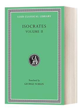 英文原版 On the Peace. Areopagiticus. Against the Sophists. Antidosis. Panathenaicus 洛布古典丛书 英文版 进口英语原版书