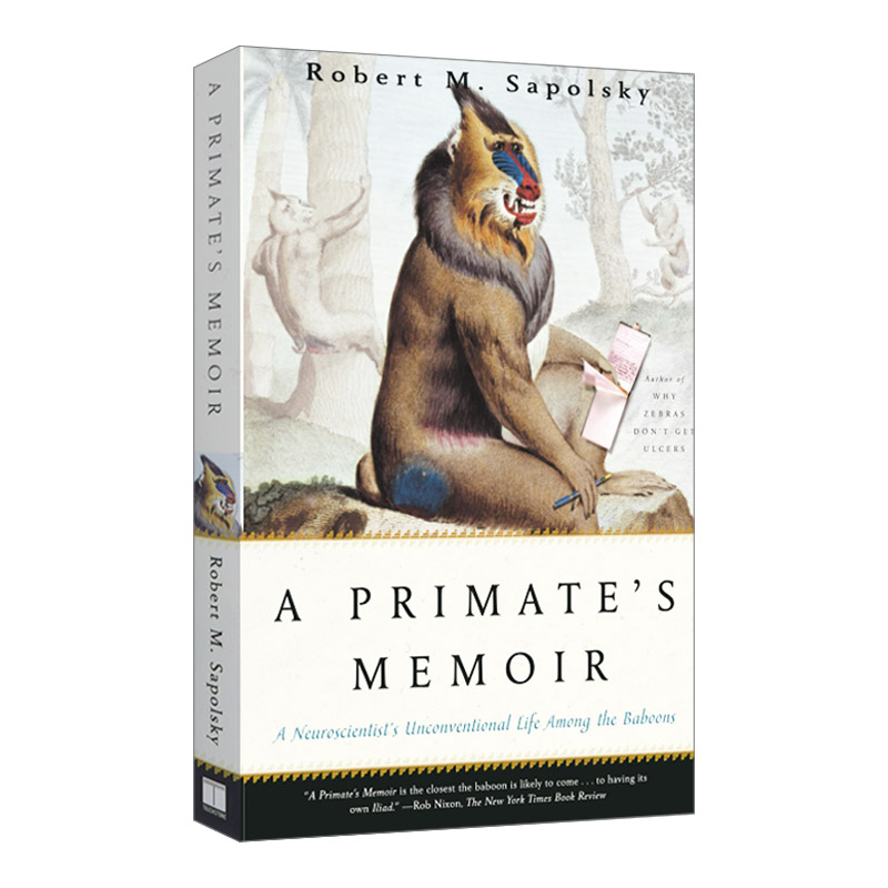 英文原版 A Primate's Memoir 灵长类回忆录 英文版 进口英语原版书籍