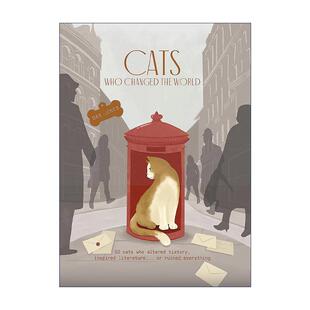 50只猫 Cats World 英文原版 精装 进口英语原版 Changed 英文版 Who 书籍 the 礼物书 改变世界