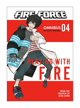 英文原版 Fire Force Omnibus 4 Vol. 10-12 炎炎消防队 精选集4 同名动漫漫画 大久保笃 英文版 进口英语原版书籍