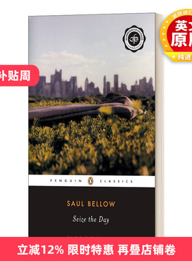 英文原版小说 Seize the Day 抓住时机 英文版 进口英语原版书籍