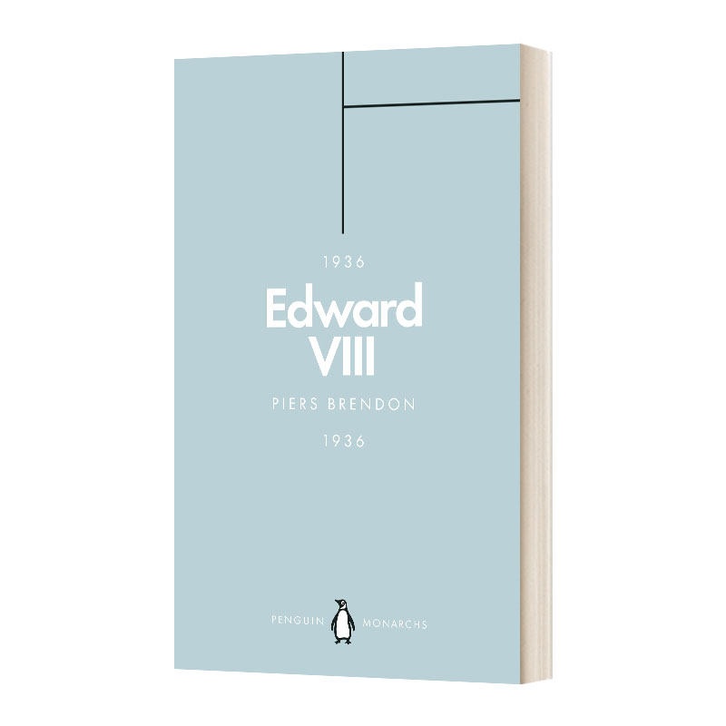 英文原版 Edward VIII 英国君王史 爱德华八世 Penguin Monarchs 便携版 英文版 进口英语原版书籍