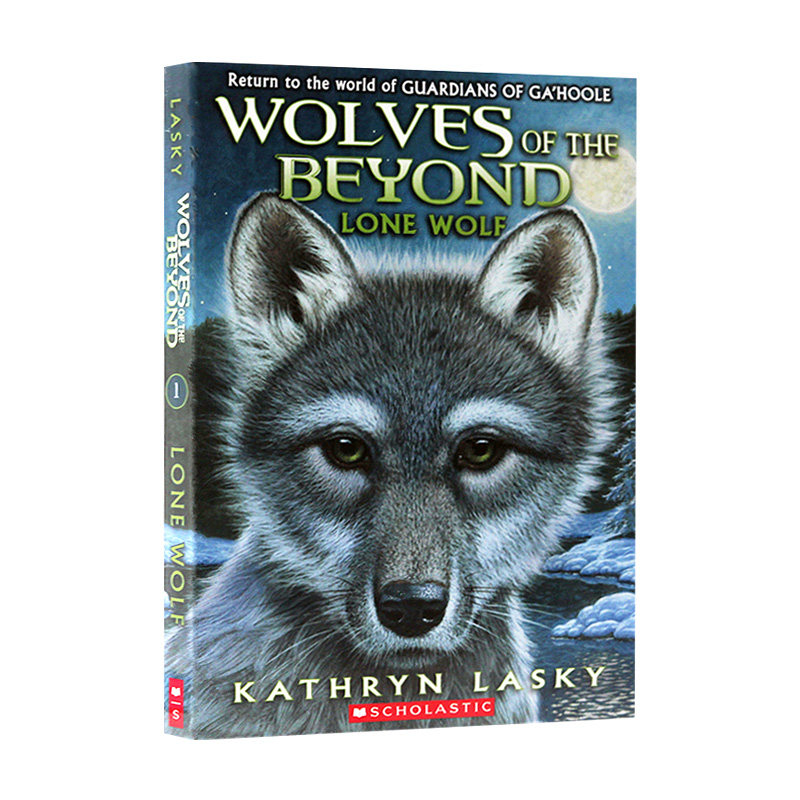 绝境狼王1 孤独的小狼 英文原版 wolves of the beyond 1 lone wolf