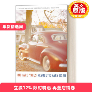 英文原版小说 Revolutionary Road Vintage Contemporaries 革命之路 美国国家图书奖获得者Richard Yates 英文版 进口英语书籍