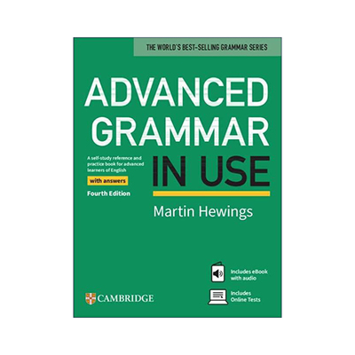 英文原版 Advanced Grammar in Use Book with Answers and eBook and Online Test 剑桥高级英语语法在用 第四版 C1-C2 进口书籍