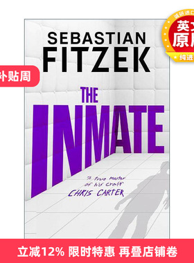 英文原版 The Inmate 狱中犯人 德国悬疑惊悚小说作家塞巴斯蒂安·菲策克 英文版 进口英语原版书籍