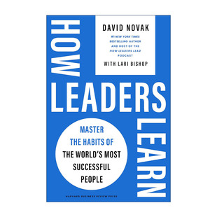 Learn 书籍 进口英语原版 David How Leaders Novak 掌握世界成功人士 领导者如何学习 英文版 英文原版 习惯 精装 哈佛商业评论