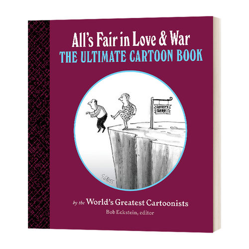 英文原版 精装 All's Fair in Love and War 情场如战场 纽约客爱情讽刺幽默漫画 英文版 进口英语原版书籍