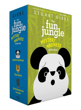 英文原版 The FunJungle Mystery Madness Collection 4-6册盒装 斯图亚特吉布斯 英文版 进口英语原版书籍