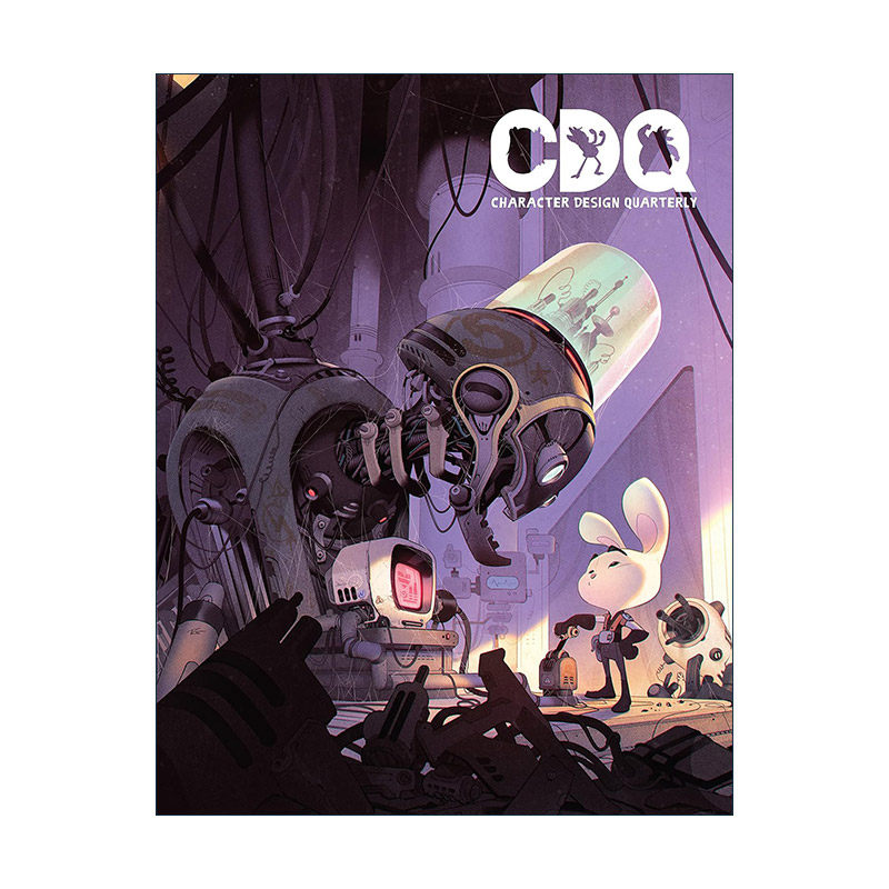 英文原版 Character Design Quarterly 27 CDQ角色设计季刊27 绘画插画游戏动漫3D建模进口画册 人物设计指南 进口英语原版书籍