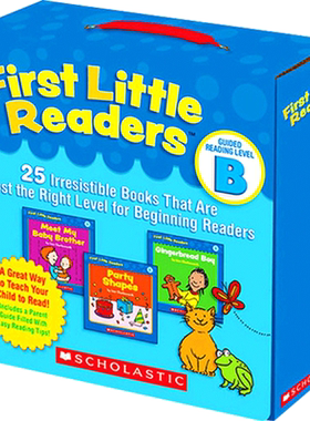 小读者系列B级25册 英文原版 First Little Readers 学乐指导性阅读家长套装英文版 Guided Reading Level B 进口英语书