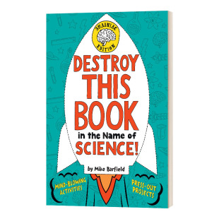 Destroy Book 科学天才篇 进口英语书籍 英文原版 以科学之名破坏这本书 the This Brainiac Science Name 英文版 Edition