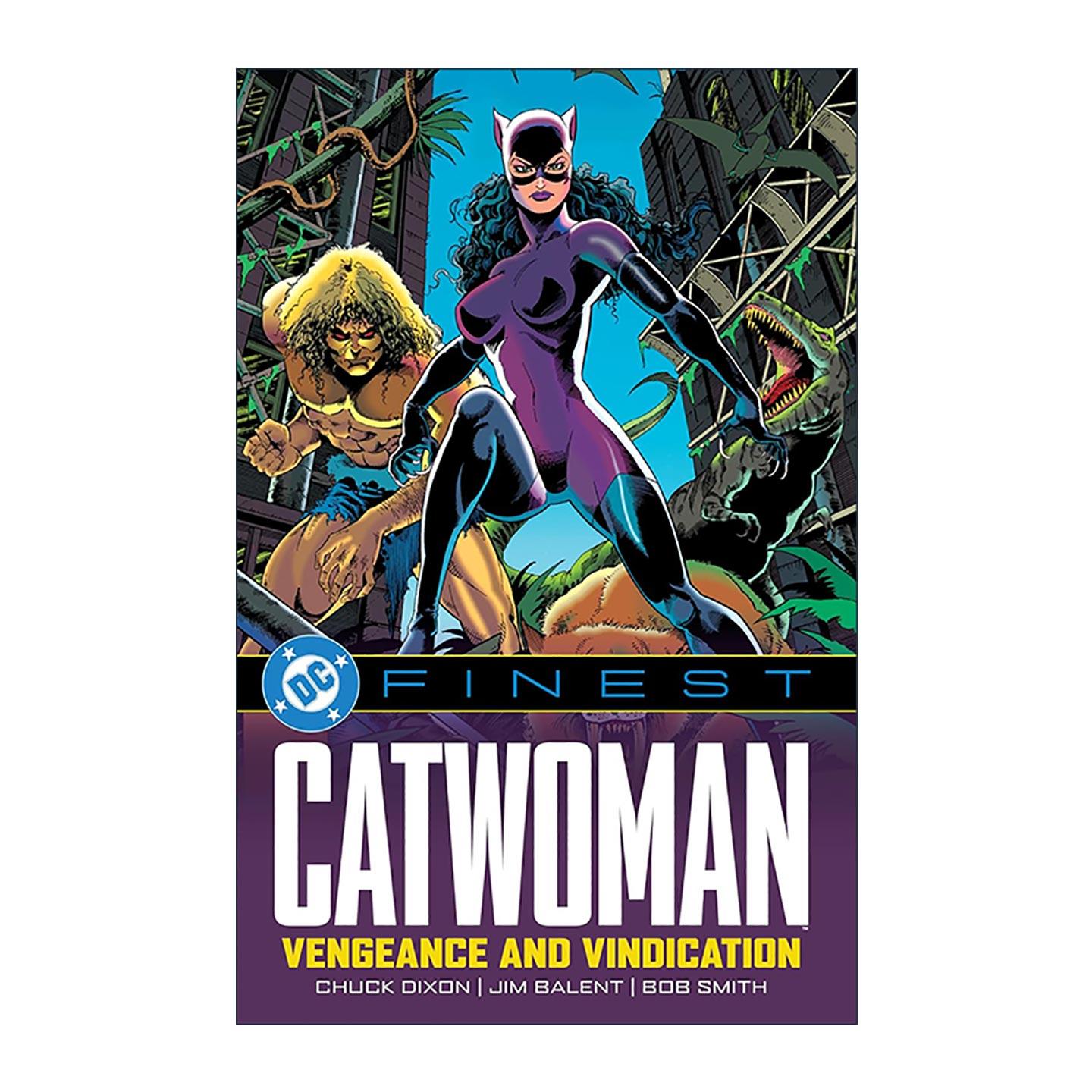 英文原版 DC Finest Catwoman Vengeance and Vindication 猫女 复仇与辩护 全彩漫画 Doug Moench 英文版 进口英语原版书籍