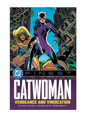 英文原版 DC Finest Catwoman Vengeance and Vindication 猫女 复仇与辩护 全彩漫画 Doug Moench 英文版 进口英语原版书籍