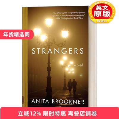 英文原版小说 Strangers Vintage Contemporaries 陌生人 Anita Brookner 英文版 进口英语原版书籍