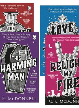 英文原版 The Stranger Times 怪奇周报1-4册 C. K. McDonnell畅销历史奇幻小说 英文版 进口英语原版书籍