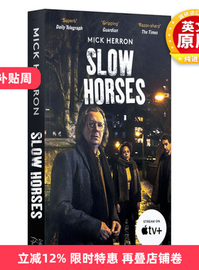 英文原版 Slow Horses 下等马 米克 埃隆 美剧流人原著小说 影视封面版 英文版 进口英语原版书籍