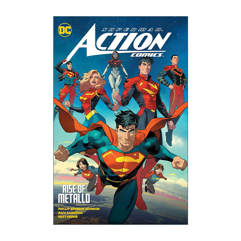 英文原版 Superman Action Comics Vol.1 Rise of Metallo 超人 动作漫画卷一 金属人崛起 DC漫画 Dan Jurgens 进口英语原版书籍