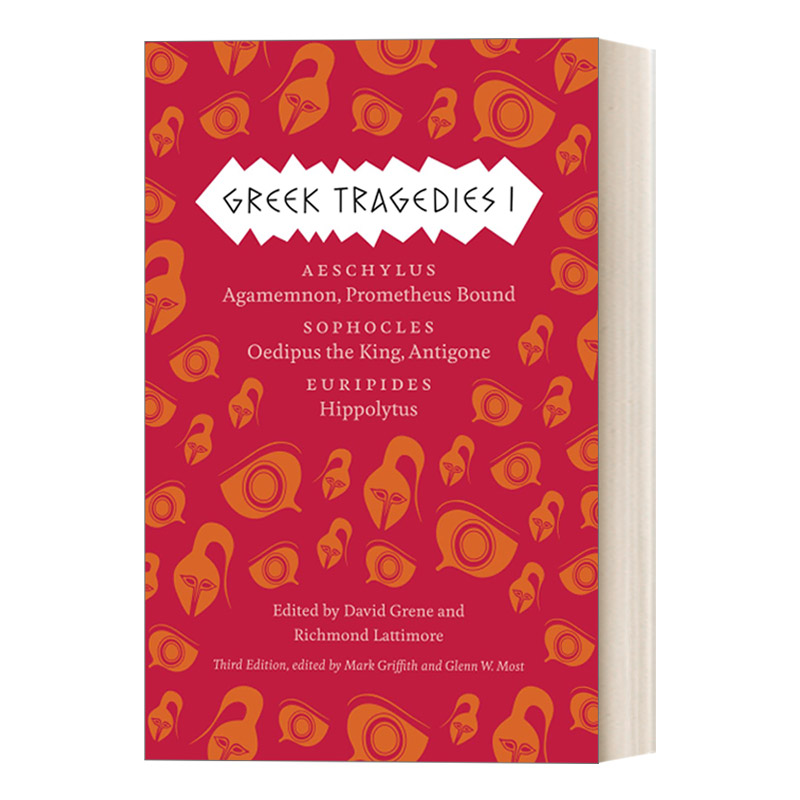 英文原版 Greek Tragedies 1 Aeschylus希腊悲剧1埃斯库罗斯索福柯勒斯安提戈涅 Mark Griffith英文版进口英语原版书籍-封面