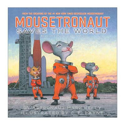 英文原版 Mousetronaut Saves the World 老鼠宇航员拯救世界 精装 英文版 进口英语原版书籍