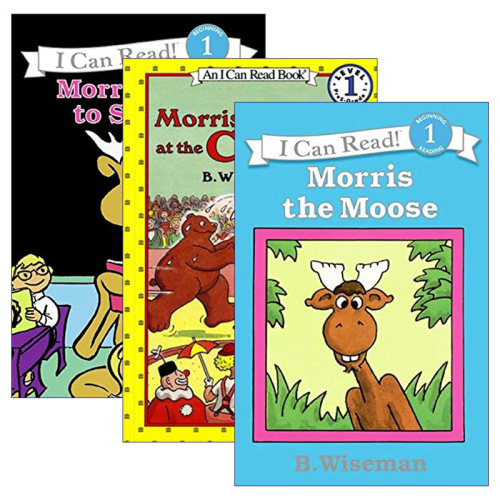 英文原版 Morris 莫里斯系列3册 I Can Read Level 1 分级读物 英文版 进口英语原版书籍