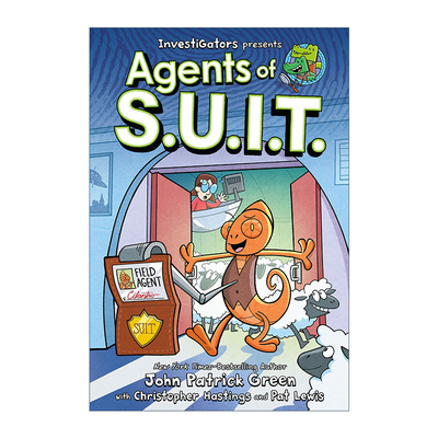 英文原版 InvestiGators Presents Agents of S.U.I.T. 1 鳄鱼侦查员外传 S.U.I.T.侦查员 精装 英文版 进口英语原版书籍