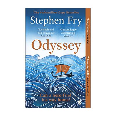 英文原版 Odyssey 奥德赛 Stephen Fry 油炸叔讲希腊神话4 英文版 进口英语原版书籍