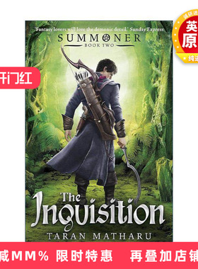 英文原版 Summoner The Inquisition 召唤师2 青少年奇幻动作冒险小说 英文版 进口英语原版书籍